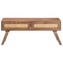 Mesa de centro de madera maciza de mango 100x60x40 cm de , Mesas de centro - Ref: Foro24-323599, Precio: 159,74 €, Descuento: %