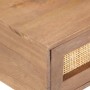 Mesa de centro de madera maciza de mango 100x60x40 cm de , Mesas de centro - Ref: Foro24-323599, Precio: 159,74 €, Descuento: %