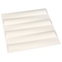 Paneles de pared 3D 24 unidades 0,5x0,5 m 6 m² de , Recubrimiento de paredes - Ref: Foro24-146292, Precio: 67,54 €, Descuento: %