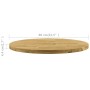 Superficie de mesa redonda madera maciza de roble 44 mm 800 mm de , Tableros para mesas - Ref: Foro24-245996, Precio: 229,11 ...