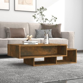 Mesa de centro madera contrachapada roble ahumado 105x55x32 cm de , Mesas de centro - Ref: Foro24-815981, Precio: 64,17 €, De...