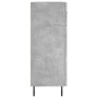 Aparador de madera de ingeniería gris hormigón 69,5x34x90 cm de , Aparadores - Ref: Foro24-828000, Precio: 104,77 €, Descuent...