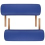 Mesa camilla de masaje de madera plegable de tres cuerpos azules de , Mesas de masaje - Ref: Foro24-110079, Precio: 173,93 €,...
