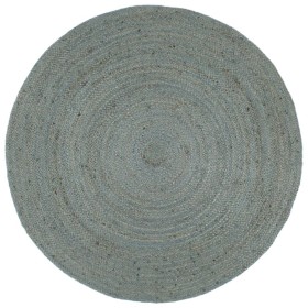 Alfombra de yute tejida a mano redonda verde oliva 180 cm de , Alfombras - Ref: Foro24-343599, Precio: 115,02 €, Descuento: %