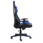Silla gaming giratoria PVC azul de vidaXL, Sillones para videojuegos - Ref: Foro24-20490, Precio: 171,51 €, Descuento: %