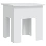 Mesa de centro madera de ingeniería blanca 40x40x42 cm de , Mesas de centro - Ref: Foro24-810244, Precio: 26,44 €, Descuento: %