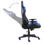 Silla gaming giratoria PVC azul de vidaXL, Sillones para videojuegos - Ref: Foro24-20490, Precio: 171,51 €, Descuento: %