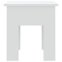 Mesa de centro madera de ingeniería blanca 40x40x42 cm de , Mesas de centro - Ref: Foro24-810244, Precio: 26,44 €, Descuento: %