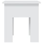 Mesa de centro madera de ingeniería blanca 40x40x42 cm de , Mesas de centro - Ref: Foro24-810244, Precio: 26,44 €, Descuento: %