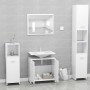 Conjunto de muebles de baño madera contrachapada blanco de , Muebles de baño - Ref: Foro24-802579, Precio: 72,07 €, Descuento: %