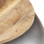 Mesa de centro de madera maciza de mango gris 68x68x30 cm de , Mesas de centro - Ref: Foro24-323531, Precio: 176,19 €, Descue...