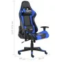 Silla gaming giratoria PVC azul de vidaXL, Sillones para videojuegos - Ref: Foro24-20490, Precio: 168,98 €, Descuento: %