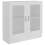 Vitrina de madera contrachapada blanco 82,5x30,5x80 cm de vidaXL, Librerías y estanterías - Ref: Foro24-802741, Precio: 61,70...