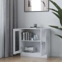 Vitrina de madera contrachapada blanco 82,5x30,5x80 cm de vidaXL, Librerías y estanterías - Ref: Foro24-802741, Precio: 63,19...