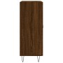 Aparador de madera de ingeniería marrón roble 69,5x34x90 cm de , Aparadores - Ref: Foro24-830259, Precio: 93,12 €, Descuento: %