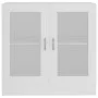 Vitrina de madera contrachapada blanco 82,5x30,5x80 cm de vidaXL, Librerías y estanterías - Ref: Foro24-802741, Precio: 61,70...
