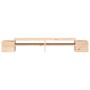 Soporte para monitor madera maciza de pino 100x27,5x15 cm de , Bases y elevadores para ordenadores - Ref: Foro24-813969, Prec...