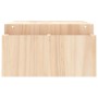 Soporte para monitor madera maciza de pino 100x27,5x15 cm de , Bases y elevadores para ordenadores - Ref: Foro24-813969, Prec...