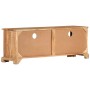 Mueble de TV madera maciza de acacia marrón 110x30x40 cm de , Muebles TV - Ref: Foro24-337850, Precio: 237,08 €, Descuento: %