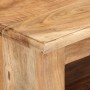 Mueble de TV madera maciza de acacia marrón 110x30x40 cm de , Muebles TV - Ref: Foro24-337850, Precio: 237,08 €, Descuento: %