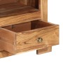 Mueble de TV madera maciza de acacia marrón 110x30x40 cm de , Muebles TV - Ref: Foro24-337850, Precio: 237,08 €, Descuento: %