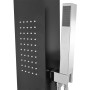 Sistema de panel de ducha aluminio negro mate de , Boquillas de chorro para bañeras y duchas - Ref: Foro24-142373, Precio: 17...