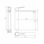 SCHÜTTE Grifo mezclador para fregadero VITA negro mate de , Grifos - Ref: Foro24-429401, Precio: 133,26 €, Descuento: %
