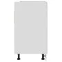 Glossy white plywood lower cabinet 80x46x81.5 cm by vidaXL, Kitchen cabinets - Ref: Foro24-801201, Price: 71,49 €, Discount: %