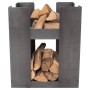 RedFire Brasero Hollola acero gris de , Chimeneas - Ref: Foro24-433448, Precio: 163,83 €, Descuento: %