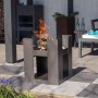 RedFire Brasero Hollola acero gris de , Chimeneas - Ref: Foro24-433448, Precio: 163,83 €, Descuento: %