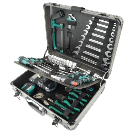 Brüder Mannesmann Maletín de herramientas 133 piezas de , Herramientas de mano - Ref: Foro24-433770, Precio: 160,33 €, Descue...