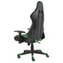 Silla gaming giratoria PVC verde de vidaXL, Sillones para videojuegos - Ref: Foro24-20480, Precio: 171,51 €, Descuento: %