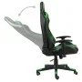 Silla gaming giratoria PVC verde de vidaXL, Sillones para videojuegos - Ref: Foro24-20480, Precio: 168,98 €, Descuento: %