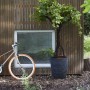 Capi Jarrón Nature Row elegante bajo gris antracita 36x47 cm KRWZ782 de , Maceteros y jardineras - Ref: Foro24-424278, Precio...