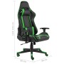 Silla gaming giratoria PVC verde de vidaXL, Sillones para videojuegos - Ref: Foro24-20480, Precio: 171,51 €, Descuento: %