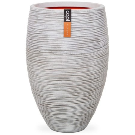Capi Jarrón Nature Rib elegante Deluxe marfil 40x60 cm KOFI1131 de , Maceteros y jardineras - Ref: Foro24-424250, Precio: 118...
