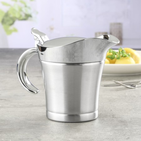 HI Salsera plateada 400ml de , Utensilios de servir - Ref: Foro24-435280, Precio: 17,98 €, Descuento: %