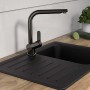 SCHÜTTE Grifo mezclador de fregadero con caño alto RIO grafito brillo de , Grifos - Ref: Foro24-435060, Precio: 101,04 €, Des...