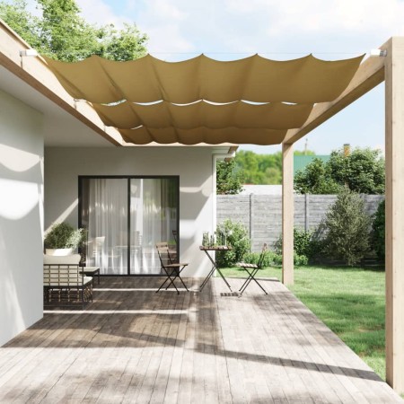 Toldo vertical beige 200x270 cm tela oxford de , Sombrillas - Ref: Foro24-148276, Precio: 29,94 €, Descuento: %
