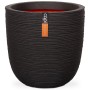 Capi Macetero Nature Rib negro 35x34 cm KBLR932 de , Maceteros y jardineras - Ref: Foro24-424233, Precio: 61,95 €, Descuento: %