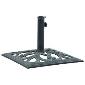 Base de sombrilla de hierro fundido verde 12 kg 49 cm de vidaXL, Bases para sombrillas - Ref: Foro24-47866, Precio: 73,97 €, ...