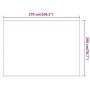 Toldo vertical verde claro 200x270 cm tela oxford de , Sombrillas - Ref: Foro24-148325, Precio: 31,58 €, Descuento: %