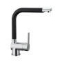 SCHÜTTE Grifo mezclador de lavabo RIO negro mate de , Grifos - Ref: Foro24-429403, Precio: 88,95 €, Descuento: %