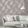 DUTCH WALLCOVERINGS Papel pintado Fawning Feather gris y oro rosa de , Papel pintado - Ref: Foro24-437412, Precio: 25,16 €, D...