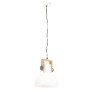 Lámpara colgante industrial 25 W blanca redonda 30 cm E27 de , Lámparas - Ref: Foro24-320539, Precio: 66,59 €, Descuento: %