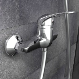SCHÜTTE Grifo mezclador de ducha CALVINO cromado de , Grifos - Ref: Foro24-438667, Precio: 39,99 €, Descuento: %