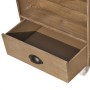 Mesita de noche marrón madera maciza de , Mesitas de noche - Ref: Foro24-243161, Precio: 72,41 €, Descuento: %