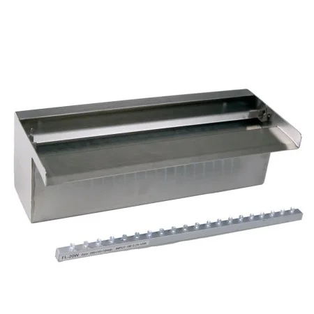 Ubbink Cascada Niágara 30 cm de acero inoxidable con luz LED de , Fuentes y cascadas - Ref: Foro24-401375, Precio: 149,16 €, ...