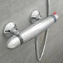 SCHÜTTE Grifo mezclador termostático para ducha SUPRA cromado de , Grifos - Ref: Foro24-434561, Precio: 72,82 €, Descuento: %