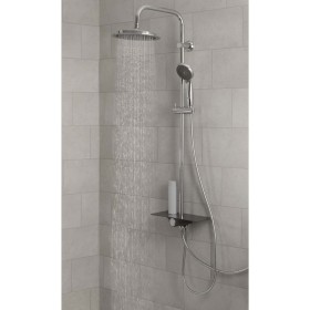 SCHÜTTE Set de ducha fija con bandeja AQUASTAR antracita-cromo de , Cabezales de ducha - Ref: Foro24-434594, Precio: 116,57 €...